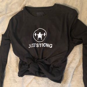 Long Sleeve with Just Strong Logo